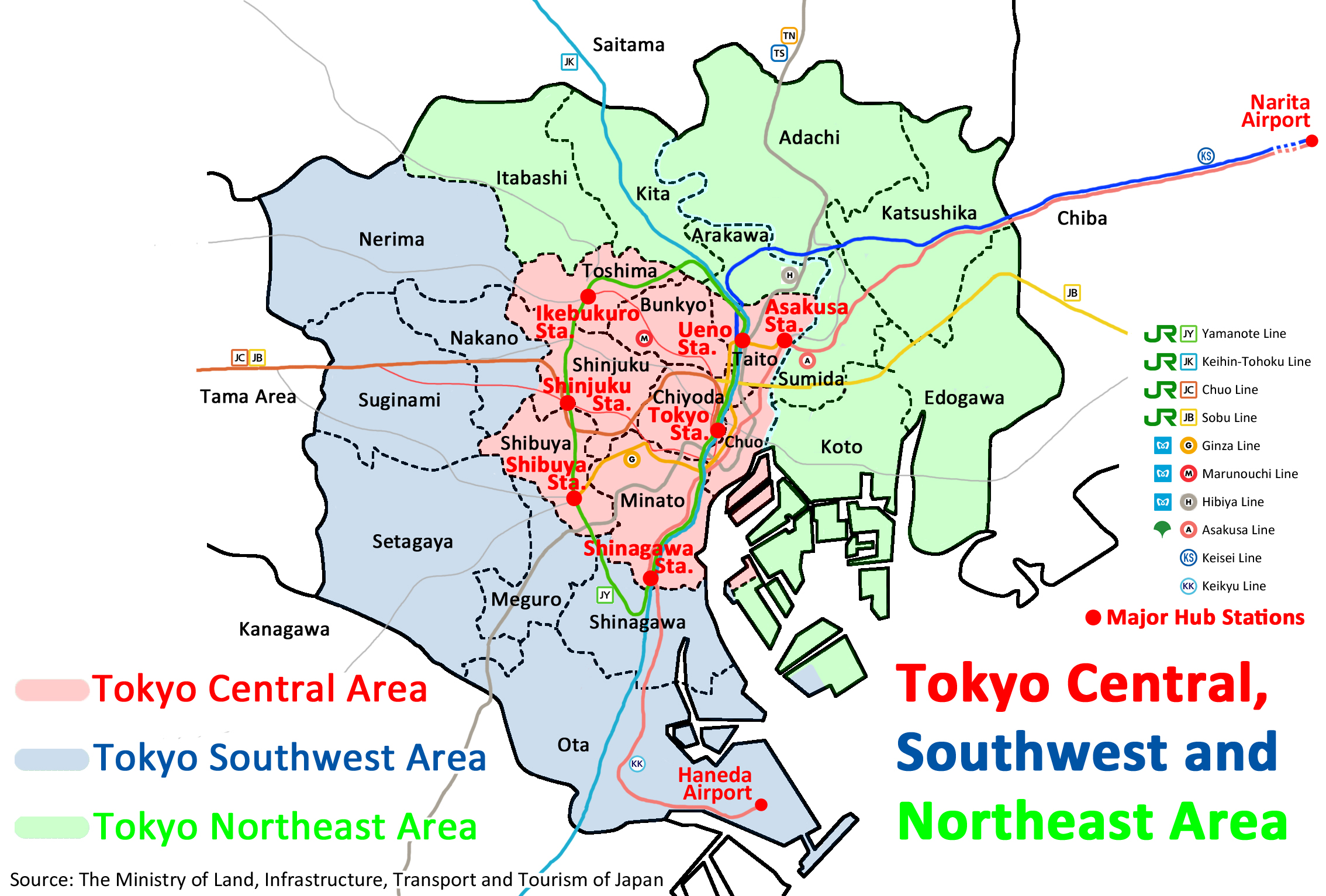 Tokyo Central Area